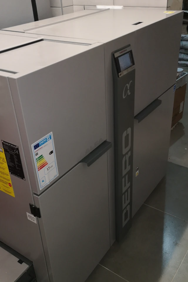 Kotłownia z piecem Defro